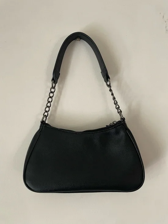 Juicy Couture Black Studded Script Shoulder Bag - Picture 2 of 2